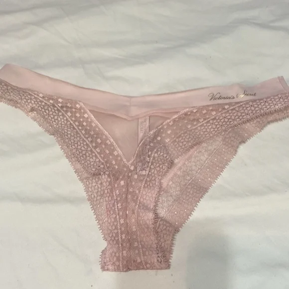 6 Pack Lace Thongs Lg Victoria Secrets & Pink & LOUNGERIE P - Picture 6 of 10